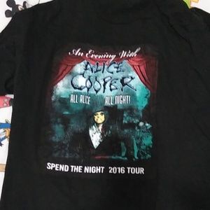 Alice Cooper tour shirt